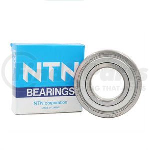 6210 by NTN - Ball Bearing - Radial/Deep Groove, Straight Bore, 50 mm I.D. and 90 mm O.D.