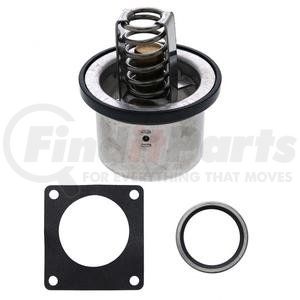 EAS-3295-180 by PAI - Engine Coolant Thermostat - Gasket Included, 180 F Opening Temperature, Vented, For Mack E6/E7/E-Tech/ASET Application