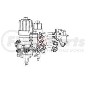 A4710900955 by DETROIT DIESEL - 3-2 Conventional Kit - Fuel Filter Conversion, Primary, for DD13 Engine Applications