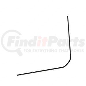 2246988002 by FREIGHTLINER - Sleeper Divider Curtain Track Assembly - Aluminum, Black, 1109.5 mm x 1002.8 mm