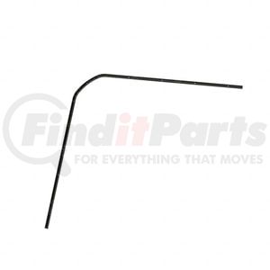 2246988002 by FREIGHTLINER - Sleeper Divider Curtain Track Assembly - Aluminum, Black, 1109.5 mm x 1002.8 mm