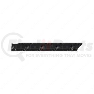 22-58759-000 by FREIGHTLINER - Valance Panel - Left Side, Glass Fiber Reinforced With Polycarbonate, Black, 720.8 mm x 87.6 mm