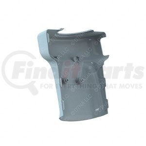 22-60555-000 by FREIGHTLINER - Steering Column Cover - Thermoplastic Olefin, Shale Gray, 269.75 mm x 215.44 mm