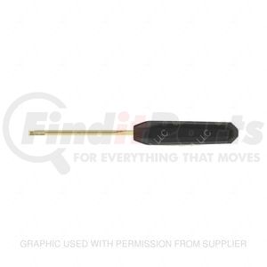 22-77280-000 by FREIGHTLINER - Vehicle Key Set - Black, Brass Alloy, 40.90 mm Blade Length