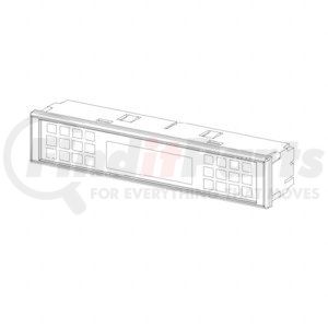 A66-01812-002 by FREIGHTLINER - Dash Indicator Light - Dim, 24 Pos, 8 Opt, G LCD, Cl, Cummins