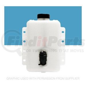 FLM-065400 by FREIGHTLINER - Washer Fluid Reservoir - Polyethylene