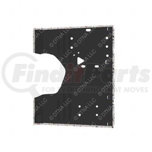 W18-00666-018 by FREIGHTLINER - Floor Cover - 113" BBC, Left Hand, Right Hand, Day Cab, Auto, Seats, Battery Box