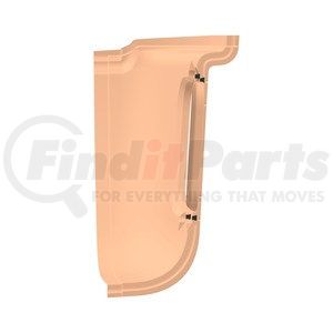 A18-48929-002 by FREIGHTLINER - Overhead Console Panel - Left Side, Polyurethane, Tumbleweed, 701.09 mm x 616.7 mm