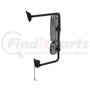 A22-74243-048 by FREIGHTLINER - Door Mirror - Assembly, Rearview, Outer, Bright, Heated, Remote, Cummins, Ambient Air Temperature, Left Hand