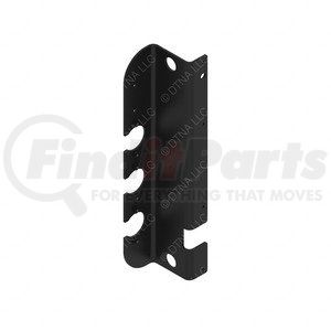 A06-93693-002 by FREIGHTLINER - Receptacle Bracket - Left Side, Aluminum, 0.19 in. THK