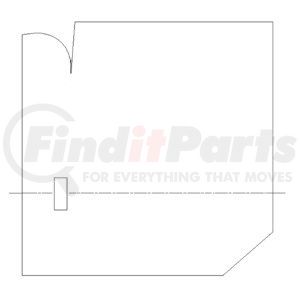 A18-41021-000 by FREIGHTLINER - Headliner - Assembly, Cab Panel, Left Hand