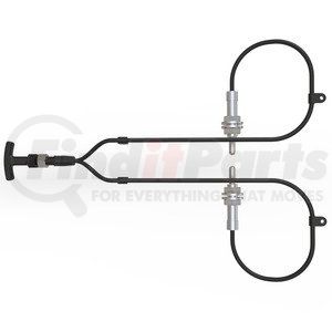A18-48342-000 by FREIGHTLINER - Table Leg Latch - 1320 mm Cable Length