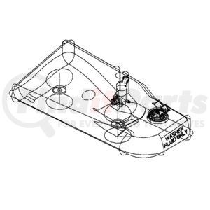 A22-58322-000 by FREIGHTLINER - Washer Fluid Reservoir - Polyethylene