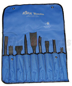 A9029 by AJAX TOOLS - 9 Piece  General Purpose  Chisel Set