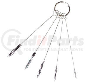 209 by AES INDUSTRIES - 5 Piece Precision Mini Twisted Brushes