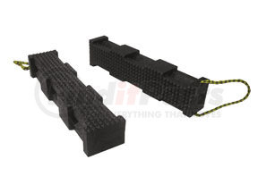 15210 by AME INTERNATIONAL - Hybrid Crib 4" x 4" x 18" Black Cribbing Block, High-Vis Yellow, 20.5K lbs. WLL