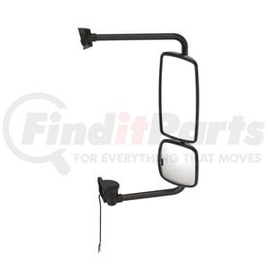 A22-74244-007 by FREIGHTLINER - Door Mirror - Assembly, Rearview, Outer, Bright, Heated, Remote, Rh