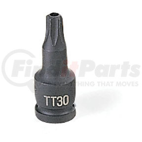 930TT by GREY PNEUMATIC - 1/4" Drive x TT30 Standard Tamper Proof Star Driver