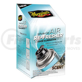 G16402 by MEGUIAR'S - Whole Car Air Re-Fresher, New Car Scent, 2 oz.