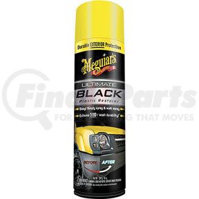 G16910 by MEGUIAR'S - Ultimate Black Plastic Restorer Aerosol, 10 oz.