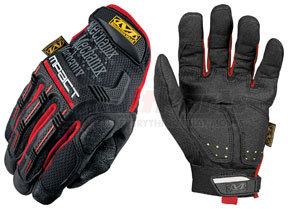 MPT52011 by MECHANIX WEAR - M-Pact® Impact Protection Gloves, Black Red, XL
