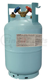 67010 by MASTERCOOL - Recovery Cylinder - with Float Switch, Blue, 30 lbs., R-134A, D.O.T-Approved