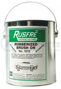 1013 by RUSFRE - Brush-On Rubberized Undercoating, 1-Gallon