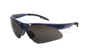 540-0301 by SAS SAFETY CORP - Blue Frame Diamondbacks™ Safety Glasses with Gray Lens