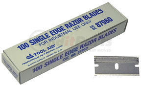 87960 by SGS TOOL COMPANY - 100 SINGLE EDGE RAZOR BLADES