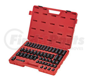 3351 by SUNEX TOOLS - 51 Pc. 3/8" Drive Metric Impact Socket Set