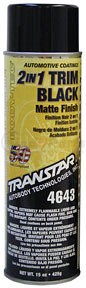 4643 by TRANSTAR - 2 in 1 Trim Black Matte