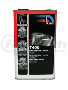 7400-5 by U. S. CHEMICAL & PLASTICS - 4.4 VOC Euro Clearcoat