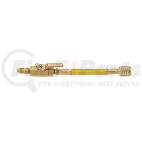 90264 by MASTERCOOL - Yellow 1/4" x 1/4" Straight Manual Shut-Off Valve