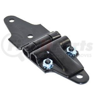 025-11112 by FLEET ENGINEERS - End Hinge Assembly for 2 Rollers, Black E-Coat/Powder Coat