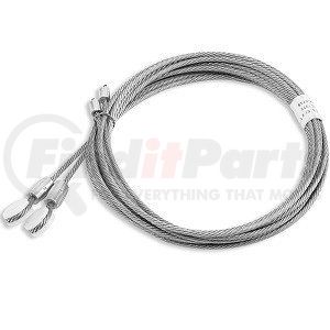 025-01076 by FLEET ENGINEERS - Door Cable Roll-Up, pair, 1/4" eye, 105" length