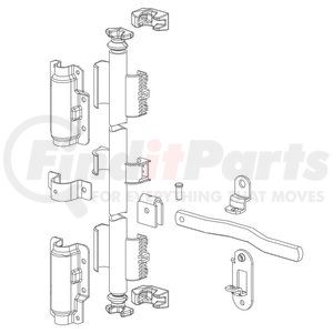 021-00313 by FLEET ENGINEERS - Lock Rod Set, Narrow, Miner Style