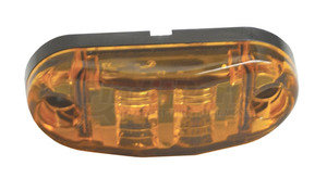 47013-3 by GROTE - 2 1/2" Oval LED Clearance / Marker Light - Yellow, Multi Pack