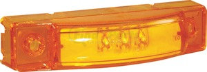 49253-3 by GROTE - SuperNova 3" Center Thin-Line Dual Intensity LED Clearance / Marker Light - Yellow 14V, Multi Pack
