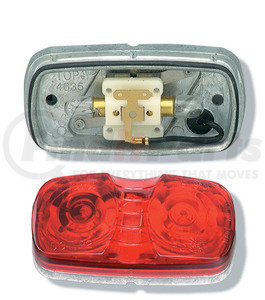 46782-3 by GROTE - Two-Bulb Square-Corner Clearance / Marker Light - Die-Cast, Multi Pack