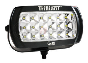 63E71 by GROTE - Trilliant LED Work Light - w/ Reflector, Wide Flood, Hardwired