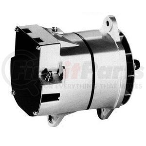 1117805 by DELCO REMY - Alternator - 30SI Model, 24V, 75A, 1/4 B+ Output Terminal, J180 Hinge