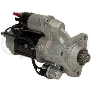8200977 by DELCO REMY - Starter Motor - 38MT Model, 12V, SAE 3 Mounting, 12Tooth, Clockwise
