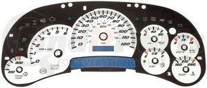 10-0105B by DORMAN - Instrument Cluster Upgrade Kit - White With Transmission Temperature