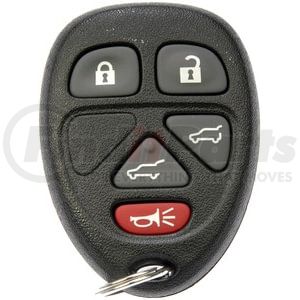 13728 by DORMAN - Keyless Entry Remote 5 Button