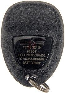 13716 by DORMAN - Keyless Entry Remote 3 Button