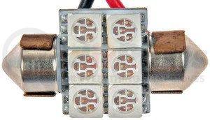 3175G-SMD by DORMAN - 3175 Green 5050SMD 6 LED Bulb