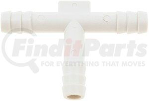 47342 by DORMAN - 5/16 X 5/16 X 5/16 In. Hard Vacuum Tubing Tee