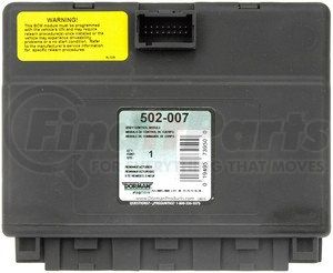 502-007 by DORMAN - Remanufactured Body Control Module