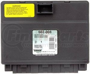 502-008 by DORMAN - Remanufactured Body Control Module