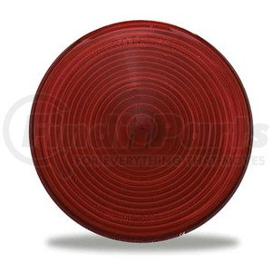 90232-5 by GROTE - Brake / Tail Light Combination Lens - 4 inches dia. Round, Red
